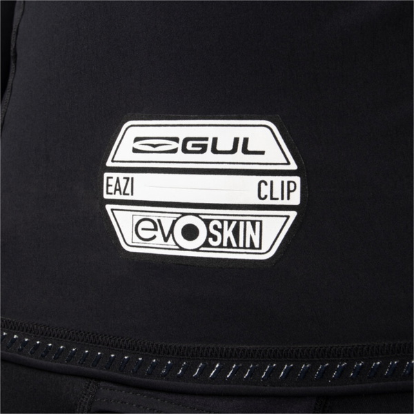 Gul Hommes Code Zero 2026 Evoskin Gilet Lycra à Manches Longues CZ0001 - Black